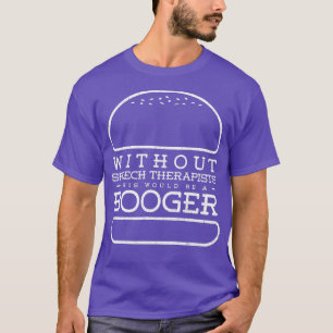 Camiseta La divertida terapia de lenguaje de hamburguesas p