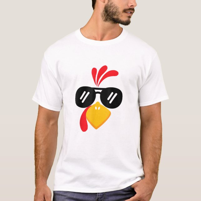 Camiseta La divertida Turquía enfrenta al sol de los Chicas (Anverso)