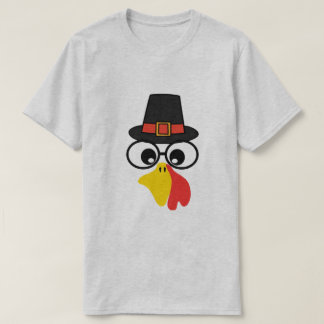 Camiseta La divertida Turquía se enfrenta al día de Acción 