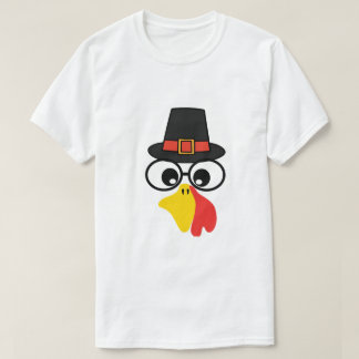 Camiseta La divertida Turquía se enfrenta al día de Acción 