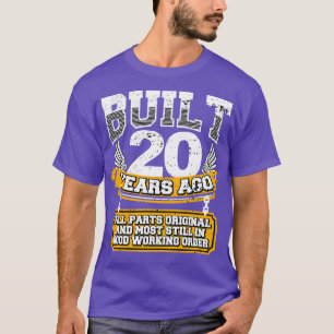 Camiseta La divertida viga de camisas de cumpleaños número