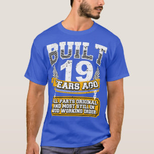 Camiseta La divertida viga de la camisas de cumpleaños núme