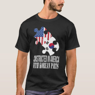 Camiseta La doble nacionalidad coreana de Estados Unidos