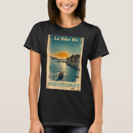 Camiseta . La Dolce Vita - Inspired by 1960s Posters