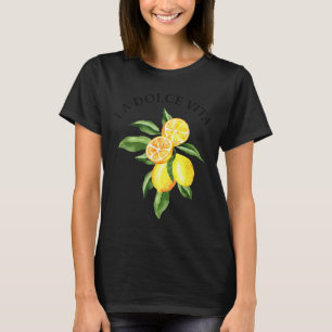Camiseta La Dolce Vita Lemon Italiano Limoncello Amal