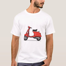 Camiseta La Dolce Vita: Red Vespa T-Shirt