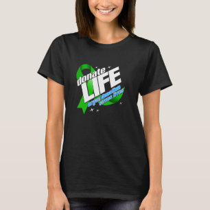Camiseta La donación de órganos salva vidas una conciencia