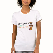 La doncella de honor inspirada en África