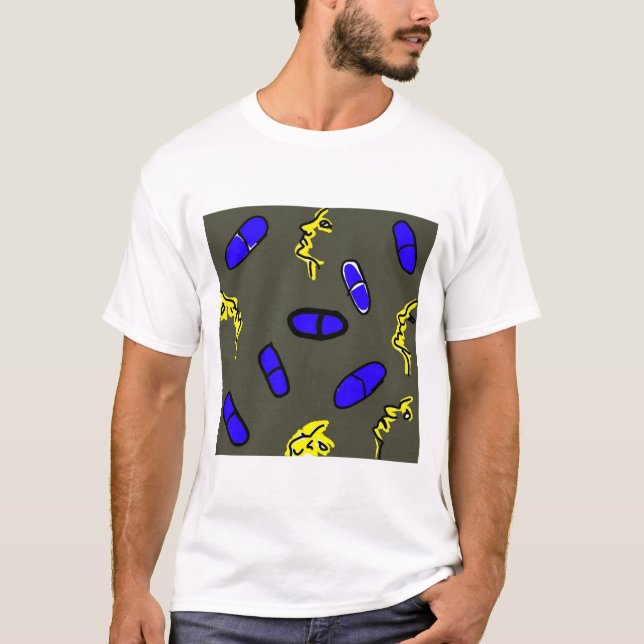 Camiseta La Droga No Funciona Gráfico Retro (Anverso)