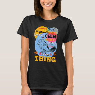 Camiseta La dueña de Chinchillas Felicidad Rodent Animal Ve