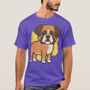 Camiseta La dueña de un perro de boxeador lindo Mascota per