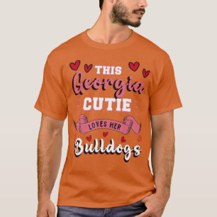 Camiseta La dueña del perro ama a esta corbata de Georgia a
