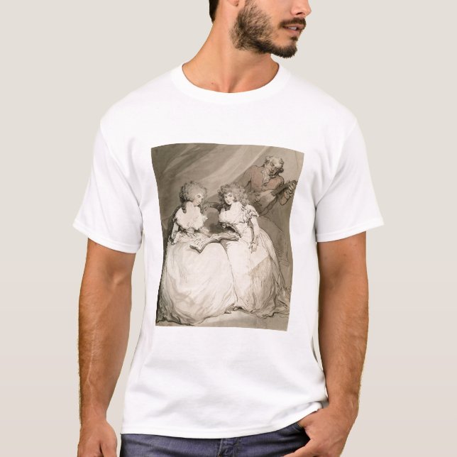 Camiseta La duquesa de Devonshire y su hermana, el Coun (Anverso)