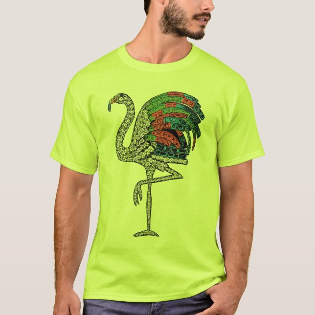 Camiseta La duquesa de Windsor Flamingo Brooch (Anverso)