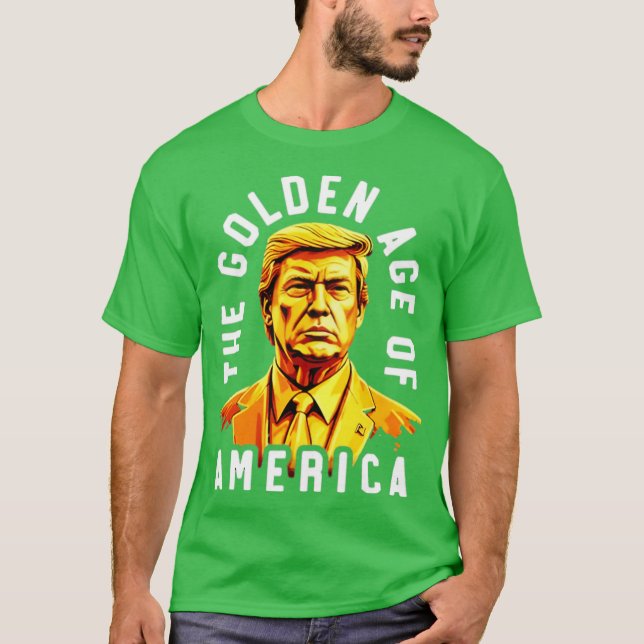 Camiseta La Edad De Oro De Estados Unidos Trump (Anverso)