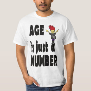 Camiseta la edad es sólo un número