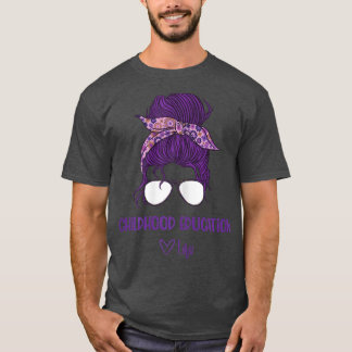 Camiseta La educación de la mujer en la infancia, la vida y