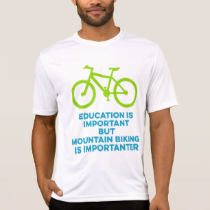 Camiseta La educación es importante… (la imagen del color)
