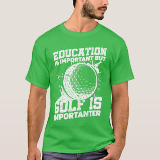 Camiseta La educación es importante pero deportes de balón 