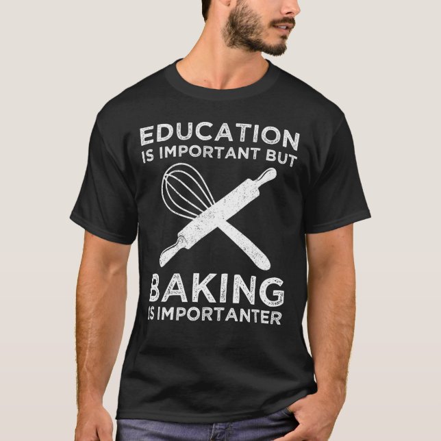 Camiseta La Educación Es Importante, Pero El Hormigueo Es I (Anverso)