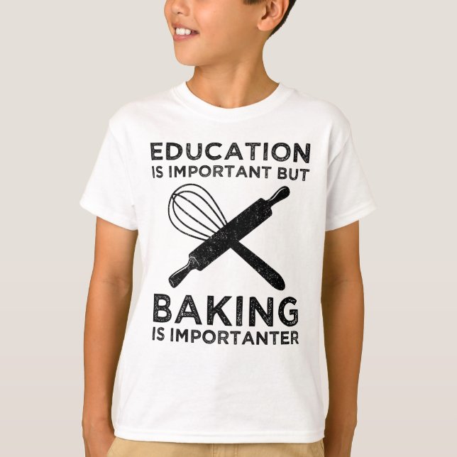 Camiseta La Educación Es Importante, Pero El Hormigueo Es I (Anverso)