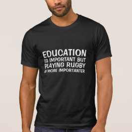 Camiseta La educación es un gesto divertidísimo