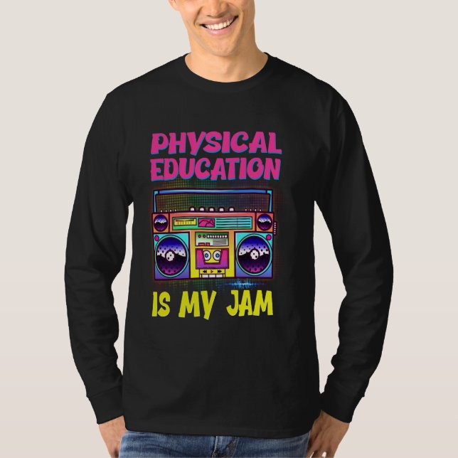 Camiseta La educación física es mi aprecio del profesor de  (Anverso)
