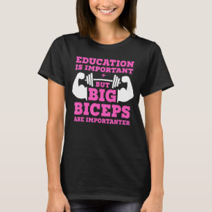 Camiseta La Educación Graciosa Es Importante, Pero Los Gran
