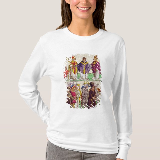 Camiseta La ejecución de Jan Hus (Anverso)
