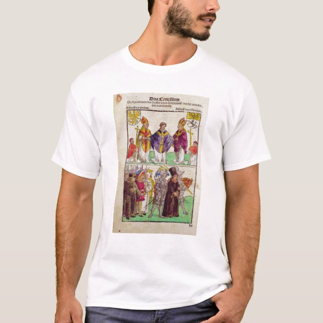 Camiseta La ejecución de Jan Hus (Anverso)