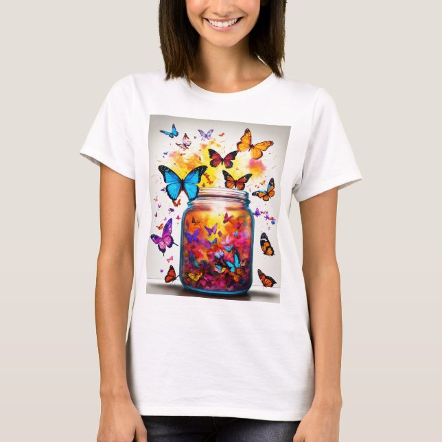 Camiseta La elegancia de la naturaleza (Anverso)