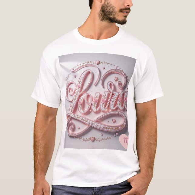 Camiseta La elegancia encantada de Loura (Anverso)