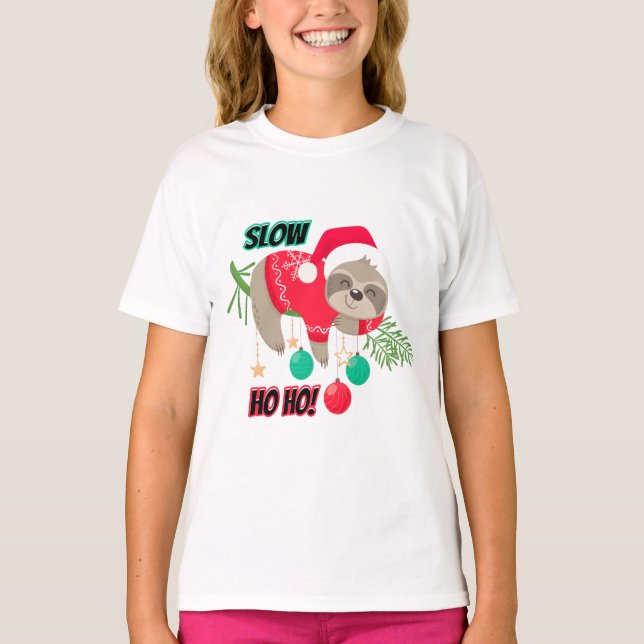 Camiseta La elegante y divertida fiesta de Santa Claus (Anverso)