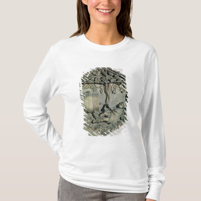 Camiseta La embriaguez de Noah, decorativo hexagonal (Anverso)