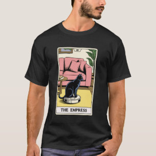 Camiseta La Emperatriz Aspiradora Robot Gato Divertido Taro