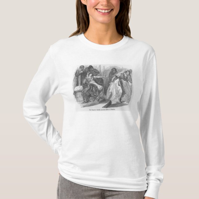 Camiseta La emperatriz Matilda y la reina de Stephen (Anverso)