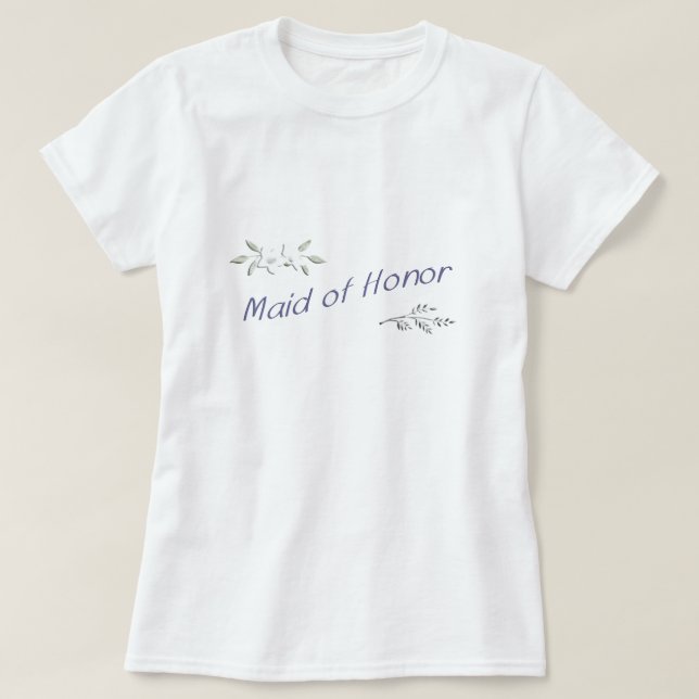 Camiseta La empleada de honor Comfy (Diseño del anverso)