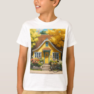 Camiseta La encantadora casa vieja de mi abuelo con una bic