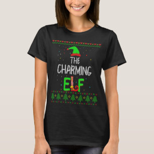 Camiseta La encantadora familia Elf que combina con la dulc