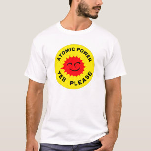 Camiseta La energía atómica satisface sí