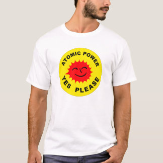 Camiseta La energía atómica satisface sí
