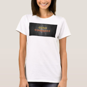 Camiseta La energía de SlipperyJoe's yendo en comando a bar