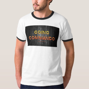Camiseta La energía de SlipperyJoe's yendo en comando a bar