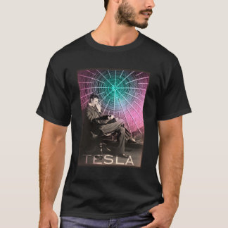 Camiseta La Energía Eléctrica De Nikola Tesla Inspiró A La 