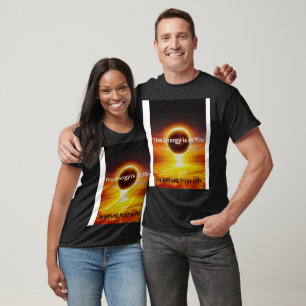 Camiseta “La Energía Está En Ti - Diseño Motivacional de Am