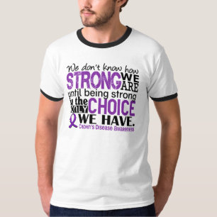 Camiseta La enfermedad de Crohn cómo es fuerte somos