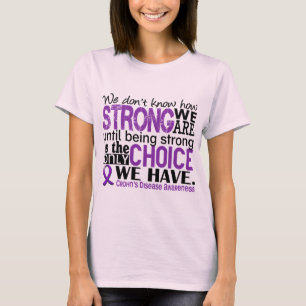 Camiseta La enfermedad de Crohn cómo es fuerte somos