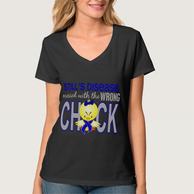 Camiseta La enfermedad de la calma ensuciada con el (Anverso)