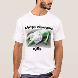 Camiseta La enfermedad de Lyme mata