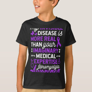 Camiseta La Enfermedad Invisible Es Más Real